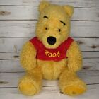Disney Store Cuddler Pooh Bear 18" Fuzzy Shaggy Plush Winnie The Pooh