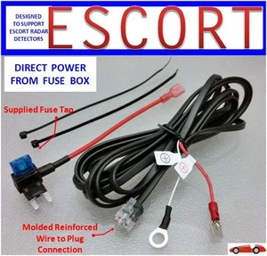 ESCORT, Redline Radar Detector Direct Power Cord from Fuse Box (DP-ESCT) - Bild 1 von 2