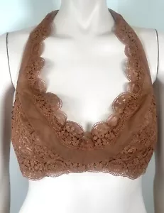 SET 3 PZ REGGISENO IN PIZZO MARRONE LA PERLA CAFFÈ, PANTALONCINI DA RAGAZZO IN PIZZO & CORDA G, 34 - Foto 1 di 13