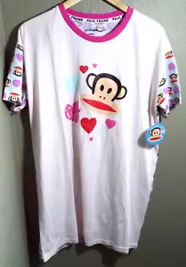 NEW Paul Frank Julius The Monkey Women's Nightgown Oversized Sleep Shirt Size L - Picture 1 of 7