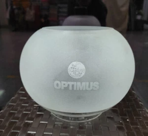 Replacement Jar Glass Globe for Optimus 252,253,255 Lamp with LOGO - Picture 1 of 3