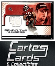 Mike Alstott 2001 Fleer E-X #NNO Behind the Numbers Jerseys Buccaneers 455/760