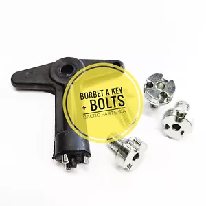 BORBET A wheel center cap LOCKING BOLTS + KEY OEM BRAND NEW ORIGINAL. Borbet key - Picture 1 of 1