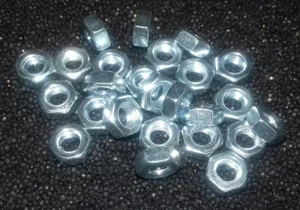 25pcs. Seckskantmuttern/hex nut/ ISO 4032(DIN 934) Stahl verz. steel zink plated - Bild 1 von 1
