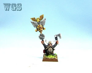 Warhammer Pintado Enanos Enanos Enanos Bugman's Standard Bearer Metal DW058 - Imagen 1 de 6