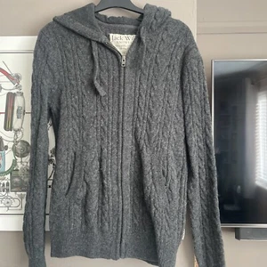 MENS JACK WILLS Grey KNIT HOODED ZIP UP JUMPER CARDIGAN SIZE XS - Picture 1 of 6