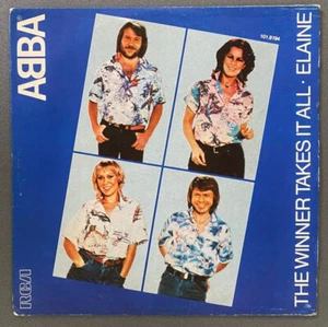 ABBA - The Winner Takes It All BRAZIL 7" Single Plays 33 RPM RCA "Especial" NM - Picture 1 of 4