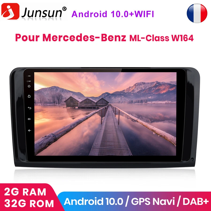 9"Android10 Autoradio GPS Navigator RDS Pour Mercedes Benz W164 GL320 ML350 X164 - Photo 1/4