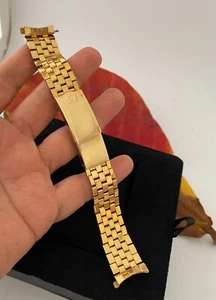 Omega Vintage Gold 20 microns Bracelet N MINT Rare Beautiful 1040 - Picture 1 of 7