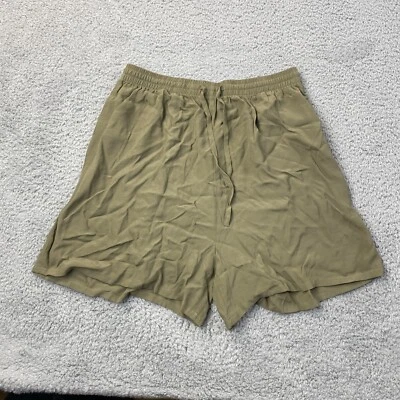 Pantalones Cortos Tommy Bahama Para Mujer Grandes (Mide 30x5) Verde Oliva Rayón Chino Bolsillos Foto 1 de 4