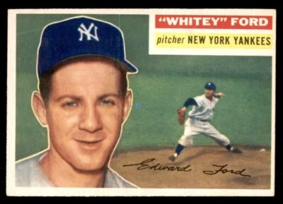 Béisbol 1956 Topps #240 Whitey Ford EX/MT *m1 Foto 1 de 2