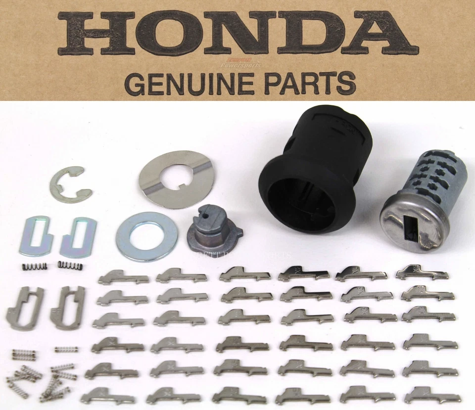 Cilindro interior y carrocería Honda 1 llave maletero alforja CBR NC CTX CB CRF (ver nota) #F112 Foto 1 de 4