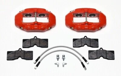 Kit de pinza delantera Wilwood 140-10789-R para D8-4 rojo Corvette C2 / C3 65-82 Foto 1 de 4
