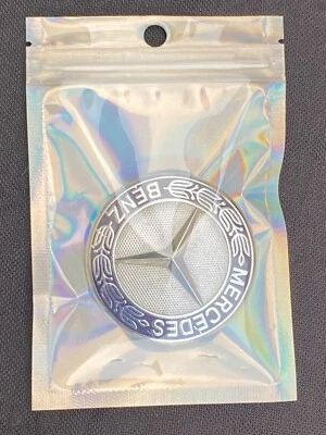 Emblema del capó delantero Mercedes-Benz C180 C200 C250 C300 C350e C400 C43 C63 ¡USADO FABRICANTE ORIGINAL! Foto 1 de 4