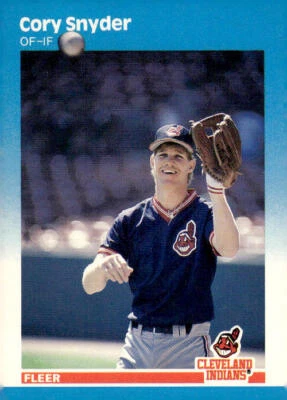 1987 Fleer #260 Cory Snyder Cleveland Indians - Image 1 of 2