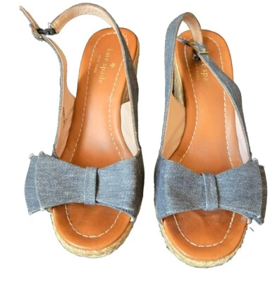 Alpargatas Kate Spade Boardwalk tacón de cuña talla 7 Foto 1 de 4