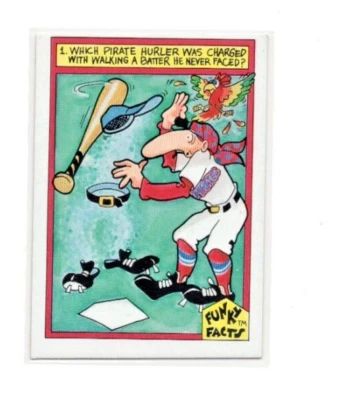 1976 Funky Facts Weird World of Baseball #29 Weird Pitching Facts EX-NM - Image 1 of 2