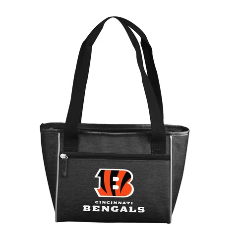 Cincinnati Bengals Crosshatch Cooler Zipper Insulated Lunch Bag Box Tote NFL Cover