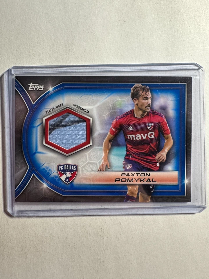 K302,055 - 2023 Topps MLS Relics Blue #RPP Paxton Pomykal #/199 - Image 1 of 1