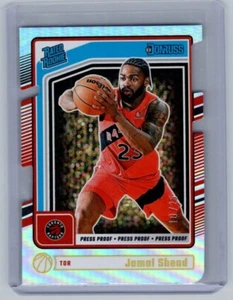 Donruss 2024-25 - Clasificado Novato Jamal Shead #246 Oro Prensa Prueba Troquelado/25 - Imagen 1 de 2