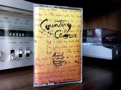 August and Everything After by Counting Crows PLAY TESTED Cassette 1993 Geffen - Image 1 of 4