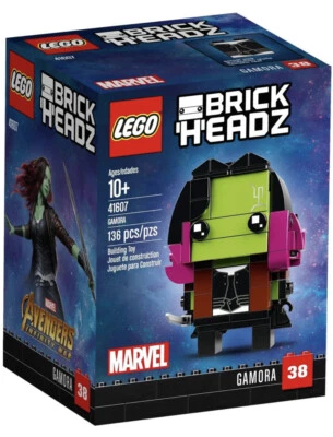 LEGO Brickheadz Marcel Super Heroes Gamora Set 41607 Foto 1 de 2