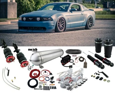 Ford Mustang 2005-2014 Kit de rendimiento de elevación de aire con gestión doble 444C Foto 1 de 4