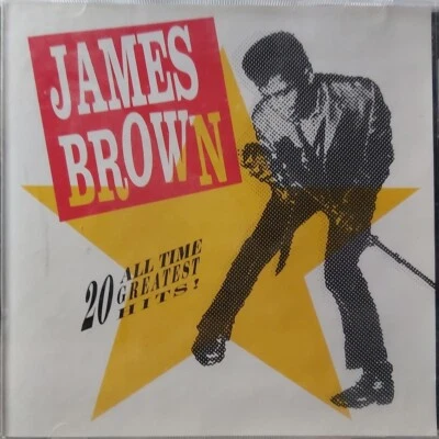 James Brown, 1991 20 All Time Greatest Hits CD, Excellent Condition Pre-owned - Image 1 of 4