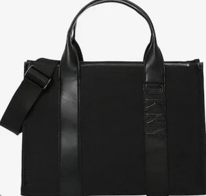New DKNY Black Holly Medium Rectangle Tote With Long Strap And Logo Detail - Picture 1 of 9