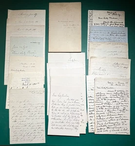 Archivo Jesuita C19 - Sermón "La Ternura de San Ignacio" y 25 Cartas - Imagen 1 de 13