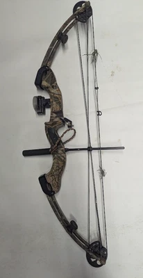Pacote de arco composto camuflado Reflex by Hoyt Teton! RH 27-30" 60-70 lb. descanso de flecha - Imagem 1 de 4