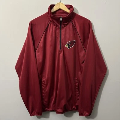 Pullover Arizona Cardinals NFL 1/4 Cremallera G-III Ropa Talla XL Rojo Foto 1 de 4