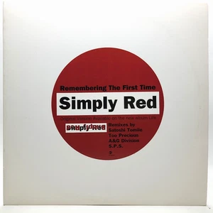 RARE Simply Red - Remembering The First Time 2x12" PROMO Vinyl 1996 EXCELLENT - Picture 1 of 9