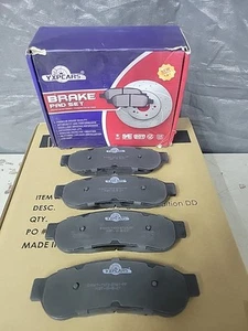 Front Ceramic Brake Pads 2008-2012 FORD F-250 / F-350 Super Duty (OPEN BOX) NEW - Foto 1 di 6
