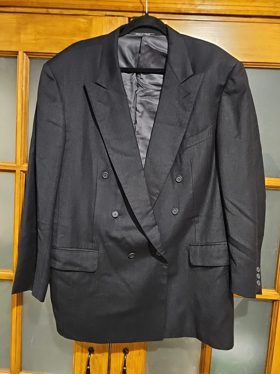 Ermenegildo ZEGNA ボンバージャケット　サイズ　46 ZEGNA ボンバージャケット サイズ46 ブラック - メルカリ