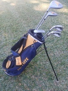 LH US Kids Golf USKG 5 Club Junior Set 60”-63” DV3 WT-10s UL63 Youth Left w/Bag - Picture 1 of 16