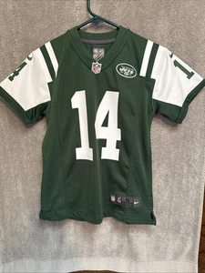 2015 NIKE On Field Sam Darnold #14 New York Jets Football Jersey Youth Small - Picture 1 of 7