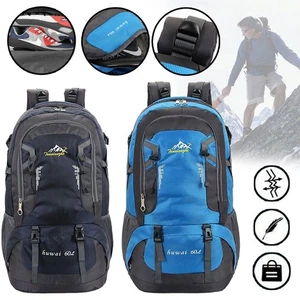 60L Waterproof Hiking Backpack | Large Camping Rucksack | Outdoor Trekking Bag - Picture 1 of 12