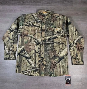 Neu Under Armour Camo Shirt L Mossy Oak Infinity Jagd Ganzjahresausrüstung - Bild 1 von 12