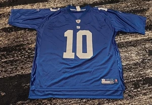 Vintage Reebok New York Giants Eli Manning Jersey Mens Size Large NFL On Field - Picture 1 of 4