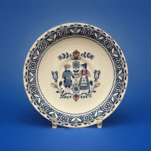 Vtg Johnson Bros Old Granite Hearts & Flowers 4pc Saucer Plates 5 3/4” England - Picture 1 of 10