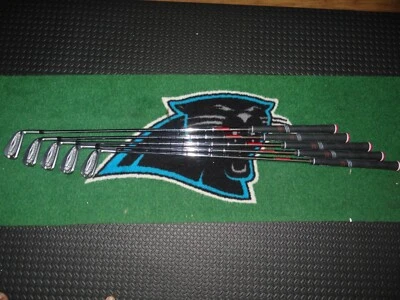 NICE PING S56 YELLOW DOT 5-9  IRON SET KBS TOUR STIFF STEEL MENS RH - Image 1 of 4