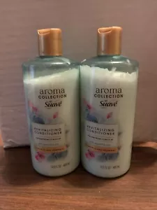 2 x Suave 13.5 Oz Aroma Collection Eucalyptus Spearmint Revitalizing Conditioner - Picture 1 of 1