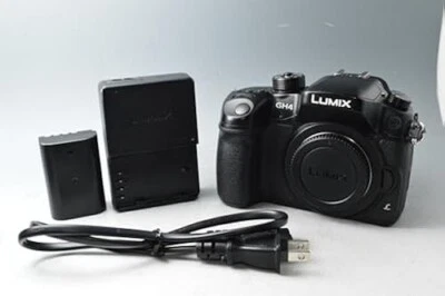 Cámara profesional sin espejo Panasonic Lumix GH4 16 MP 4K Japón usada Foto 1 de 4