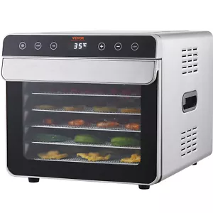 Essiccatore VEVOR essiccatore 6 vassoi essiccatore acciaio inox 700 W asciugatura - Foto 1 di 12
