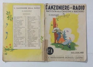 67072 Canzoniere della radio - Fascicolo 5 - 1940 - Bild 1 von 3