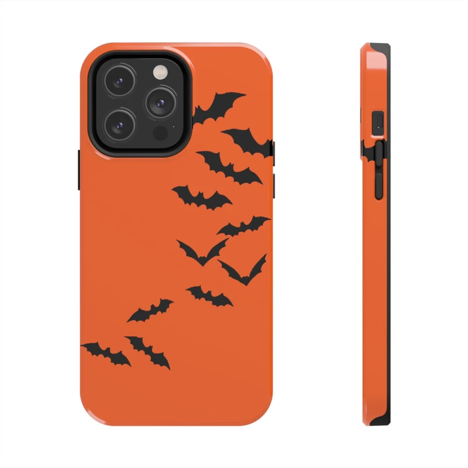 Case-Mate iPhone 14 Pro Max 13 12 MAX Halloween Resistente Teléfono Estuche Murciélago A Prueba de Golpes Foto 1 de 3