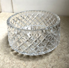 Galway Irish Lead Crystal 8" Bowl Stunning Table Centrepiece Signed