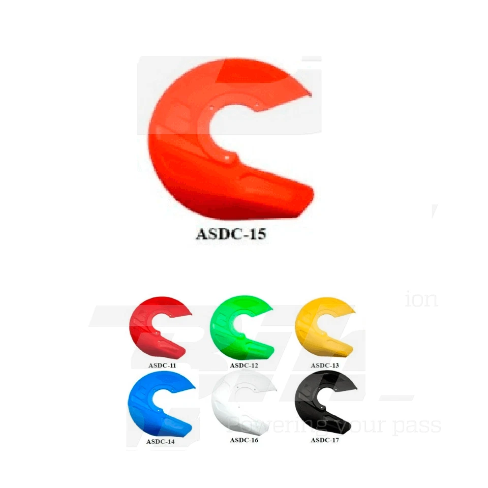 ART PARADISCO ANTERIORE+PINZA Ø270 ARANCIONE FRONT DISC PROTECTOR+CALIPER ORANGE - Imagen 1 de 1