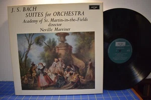 Marriner St. Martin J.S. Bach Suites for Orchestra 2 LP box set Argo ZRG 687 ST - Imagen 1 de 2